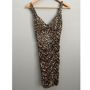 Windsor Leopard Print Special Occasion Dress